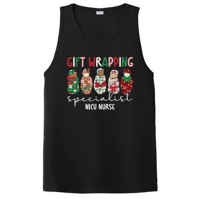 Wrapping Specialist Nicu Nurse Christmas Nicu Nursing Xmas PosiCharge Competitor Tank