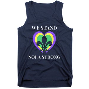 We Stand Nola Strong New Orleans Tank Top