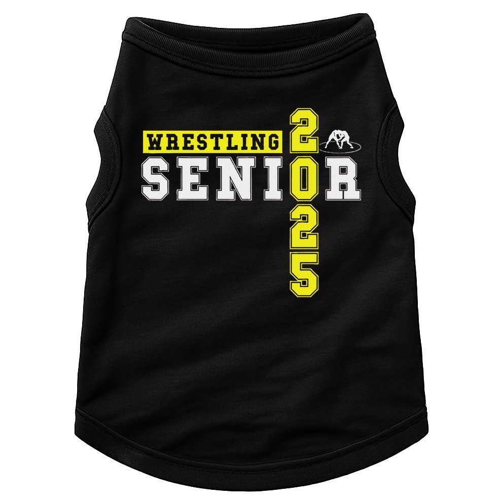 Wrestling Senior Night Wrestling Senior 2025 Graduation 22 Doggie Tank