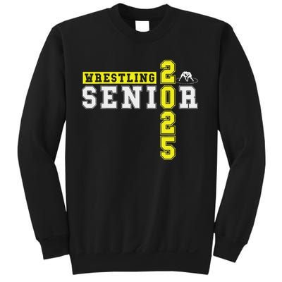 Wrestling Senior Night Wrestling Senior 2025 Graduation 22 Sweatshirt