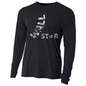 Wall Star Ninja Warrior Warped Wall Gym funny Training Cooling Performance Long Sleeve Crew