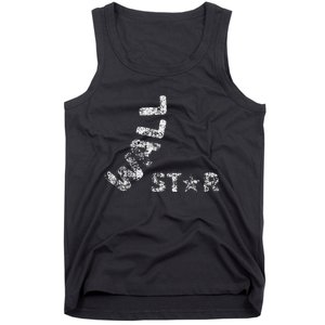 Wall Star Ninja Warrior Warped Wall Gym funny Training Tank Top