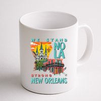 We Stand Nola Strong New Orleans Traveling Lovers Apparel Coffee Mug