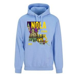 We Stand Nola Strong New Orleans Traveling Lovers Costume Unisex Surf Hoodie