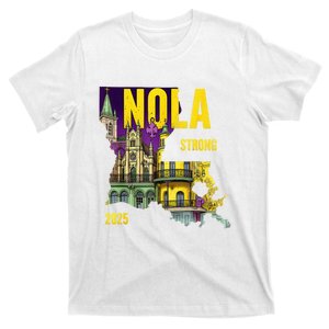 We Stand Nola Strong New Orleans Traveling Lovers Costume T-Shirt