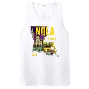 We Stand Nola Strong New Orleans Traveling Lovers Costume PosiCharge Competitor Tank