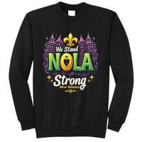 We Stand Nola Strong New Orleans Traveling Lovers Costume Sweatshirt