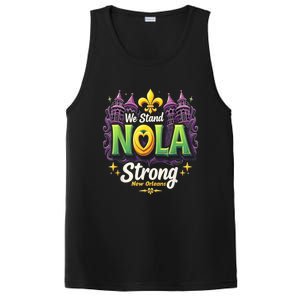 We Stand Nola Strong New Orleans Traveling Lovers Costume PosiCharge Competitor Tank