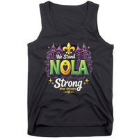 We Stand Nola Strong New Orleans Traveling Lovers Costume Tank Top