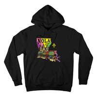 We Stand Nola Strong New Orleans Traveling Lovers Design Hoodie