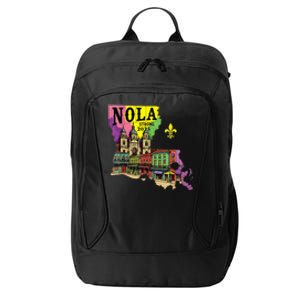 We Stand Nola Strong New Orleans Traveling Lovers Design City Backpack