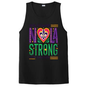 We Stand Nola Strong Nola Strong Support New Orleans PosiCharge Competitor Tank