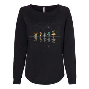 Wonderland Starry Night Alice In Wonderland Womens California Wash Sweatshirt