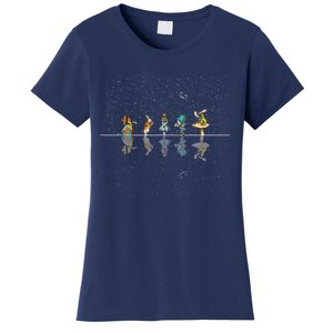 Wonderland Starry Night Alice In Wonderland Women's T-Shirt