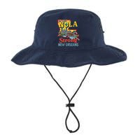 We Stand Nola Strong New Orleans Traveling Lovers Graphic Legacy Cool Fit Booney Bucket Hat