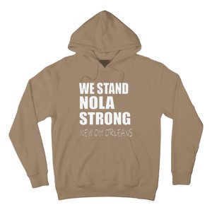 We Stand Nola Strong Mardi Gras Funny Louisiana Party Hoodie