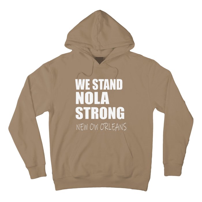 We Stand Nola Strong Mardi Gras Funny Louisiana Party Hoodie