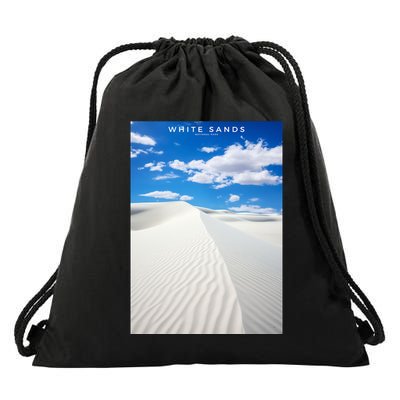 White Sands National Park Drawstring Bag