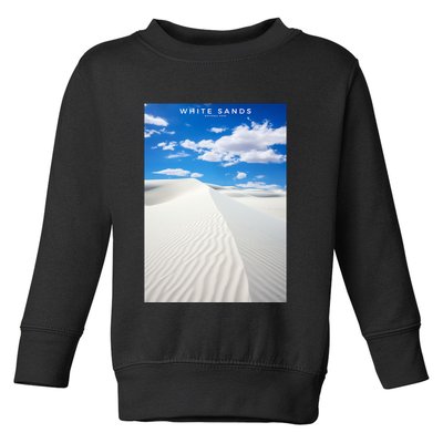White Sands National Park Toddler Sweatshirt