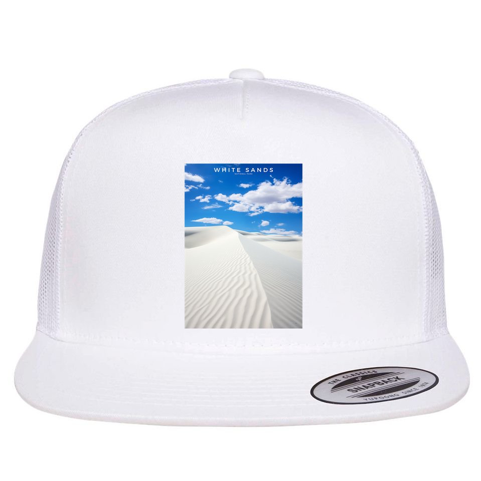 White Sands National Park Flat Bill Trucker Hat
