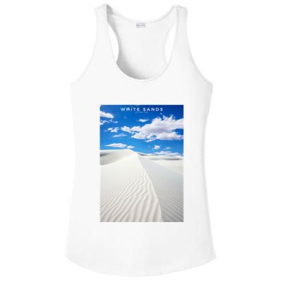 White Sands National Park Ladies PosiCharge Competitor Racerback Tank