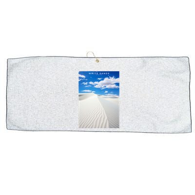 White Sands National Park Large Microfiber Waffle Golf Towel