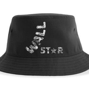 Wall Star Ninja Warrior Warped Wall Gym Training Sustainable Bucket Hat