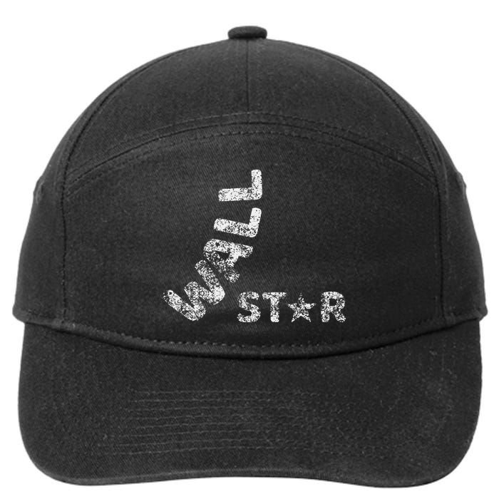 Wall Star Ninja Warrior Warped Wall Gym Training 7-Panel Snapback Hat