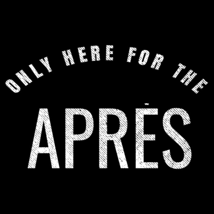 Winter Sports Only Here For The Apres Ski Gift Flatbill Hat