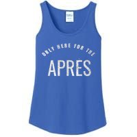 Winter Sports Only Here For The Apres Ski Gift Ladies Essential Tank