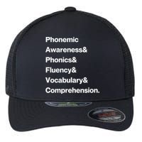 Womens Science Of Reading Teacher Structured Literacy Flexfit Unipanel Trucker Cap