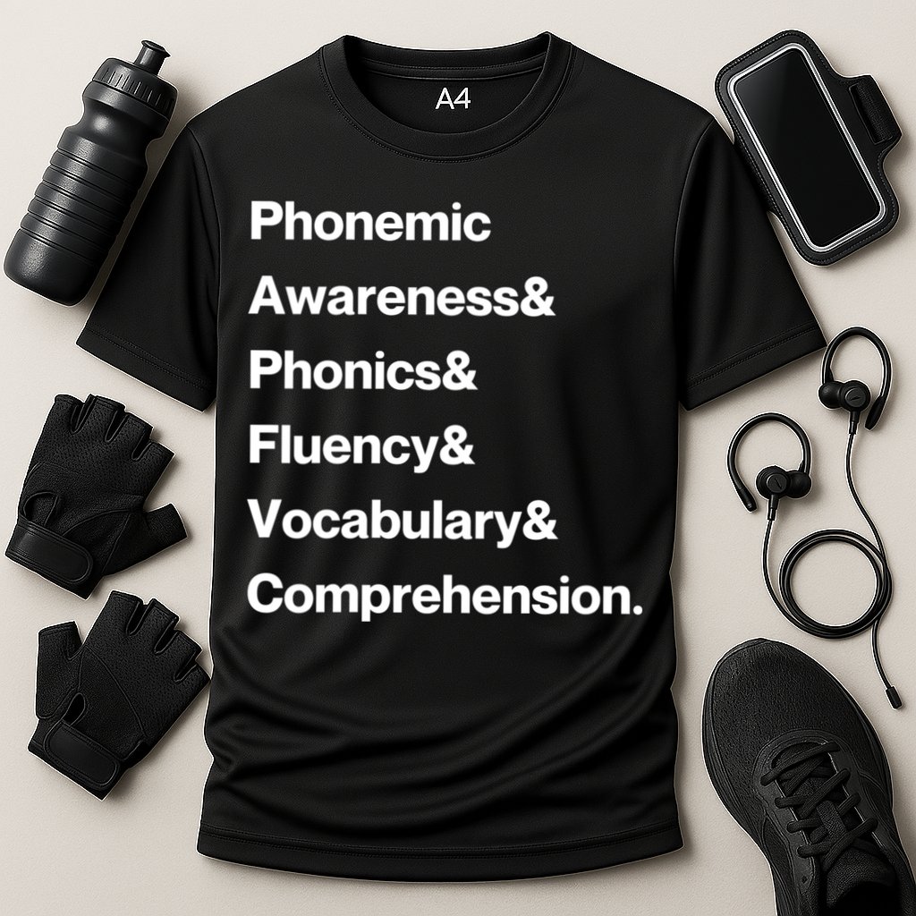 Womens Science Of Reading Teacher Structured Literacy Performance Shirt