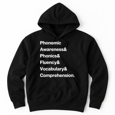 Womens Science Of Reading Teacher Structured Literacy Hoodie