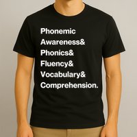 Womens Science Of Reading Teacher Structured Literacy T-Shirt