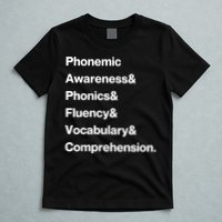 Womens Science Of Reading Teacher Structured Literacy T-Shirt