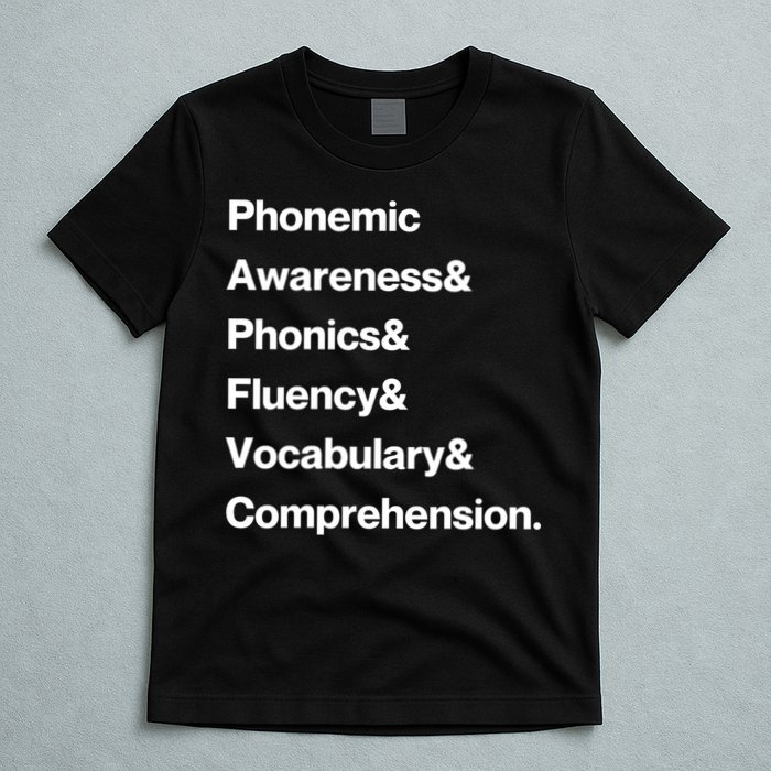Womens Science Of Reading Teacher Structured Literacy T-Shirt
