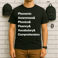Womens Science Of Reading Teacher Structured Literacy T-Shirt