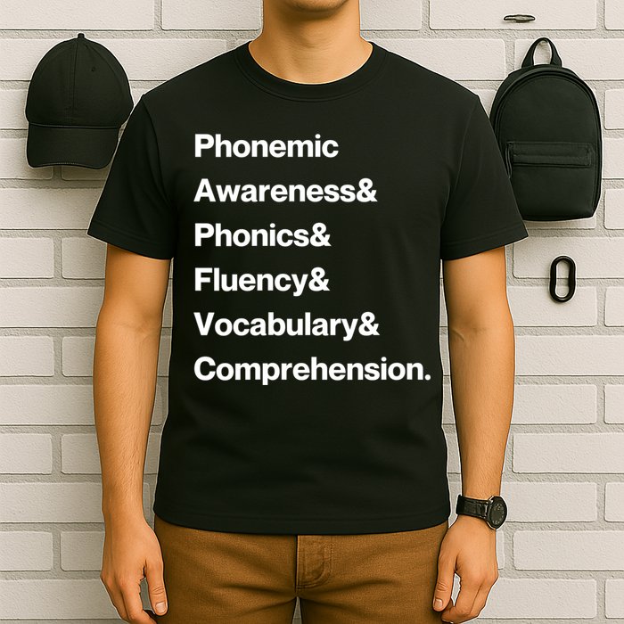 Womens Science Of Reading Teacher Structured Literacy T-Shirt