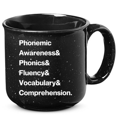 Womens Science Of Reading Teacher Structured Literacy 15oz Campfire Ceramic Mug