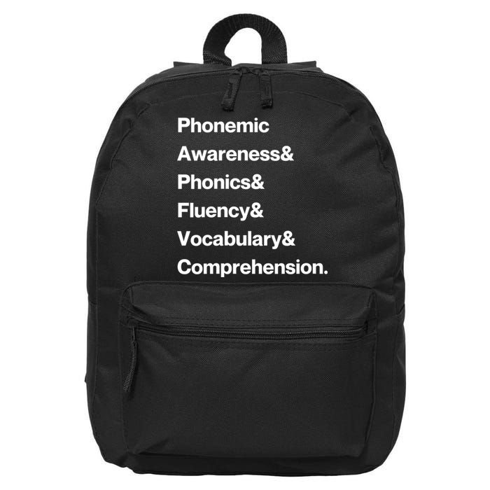 Womens Science Of Reading Teacher Structured Literacy 16 in Basic Backpack