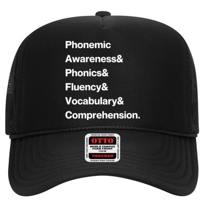Womens Science Of Reading Teacher Structured Literacy Trucker Hat