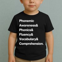 Womens Science Of Reading Teacher Structured Literacy Toddler T-Shirt