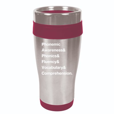 Womens Science Of Reading Teacher Structured Literacy 16oz Travel Tumbler