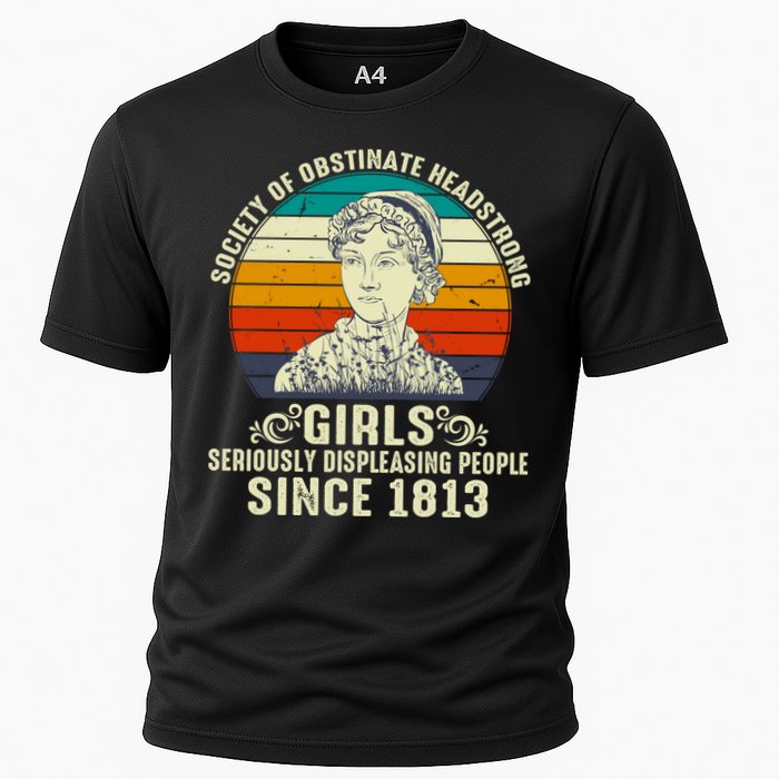 Womens Society Of Obstinate Headstrong Jane Austen Cooling Performance Crew T-Shirt