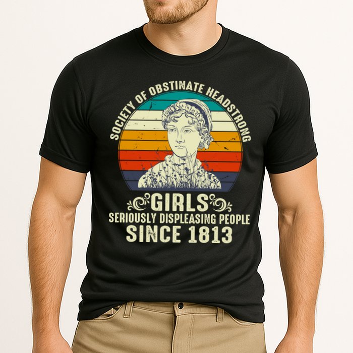 Womens Society Of Obstinate Headstrong Jane Austen Cooling Performance Crew T-Shirt