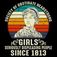 Womens Society Of Obstinate Headstrong Jane Austen Cooling Performance Crew T-Shirt