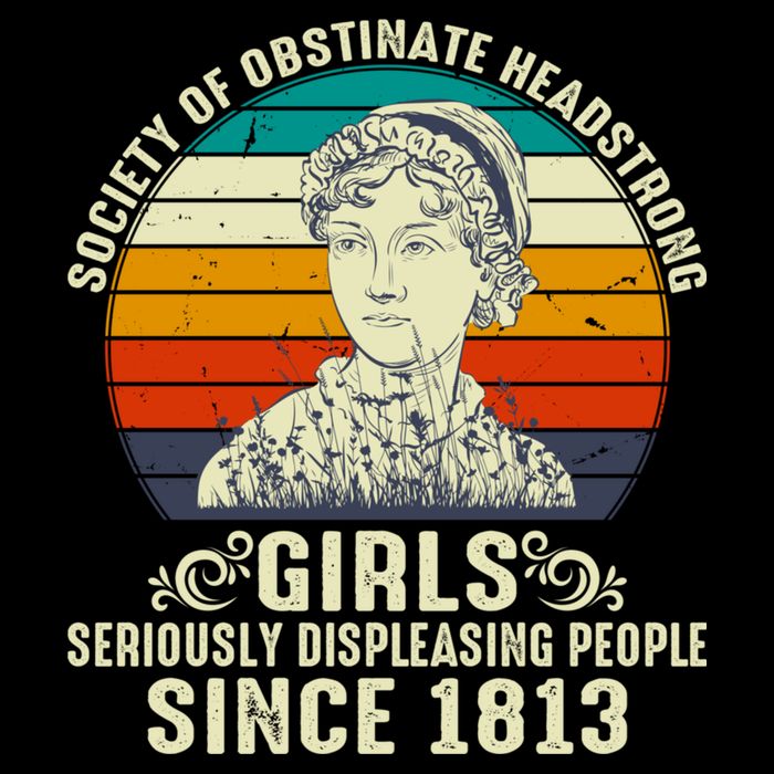 Womens Society Of Obstinate Headstrong Jane Austen Cooling Performance Crew T-Shirt
