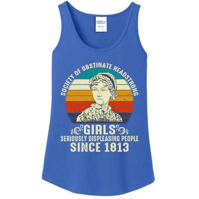 Womens Society Of Obstinate Headstrong Jane Austen Ladies Essential Tank