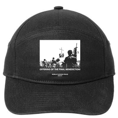 Worldfuckingpeace Store Offering Of The Final Benediction 7-Panel Snapback Hat