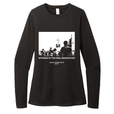 Worldfuckingpeace Store Offering Of The Final Benediction Womens CVC Long Sleeve Shirt